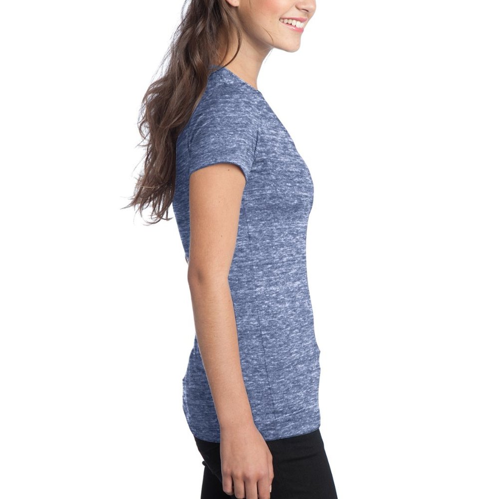Orange Theory Tri Blend V-Neck Heather Navy - Picture 3 of 3